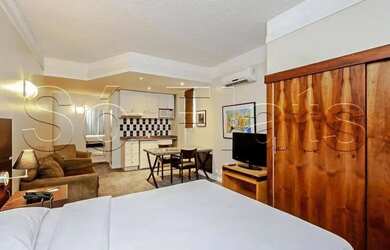 Imagem 3: Flat no pool à venda para investimento no centro de Curitiba