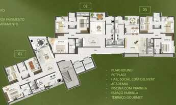 Imagem 4: Parador de Gaudí | Lançamento Incrível nas Graças| 3 quartos | 3 suítes | 88m²