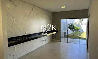 Imagem 3: Casa Nova, térrea 03 Suítes Plenas, Quintal e Churrasqueira, Jd Helvécia - GO