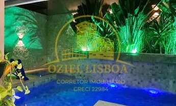 Imagem 7: CASA ALTO PADRÃO 4 SUÍTES PISCINA CHURRASQUEIRA SAUNA LOTE 450m² NASCENTE CONDOMÍNIO VICEN