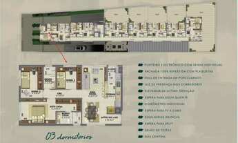 Imagem 3: Apartamento para Venda - 43.98m², 1 dormitório, sendo 1 suites, 1 vaga - Menino Deus