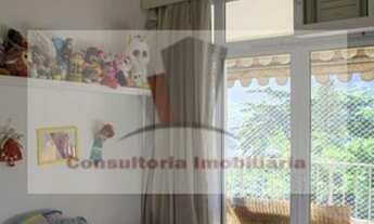 Imagem 6: Lagoa - Vista Espetacular da Lagoa Rodrigo de Freitas - 110m² - varandão com cortina de v