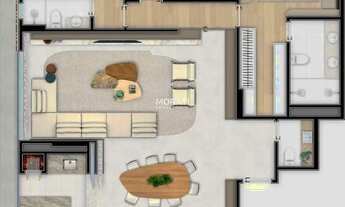 Imagem 4: RioMaggiore Residence, Apartamentos com 03 dormitórios - Carioca - São José dos Pinhais/PR