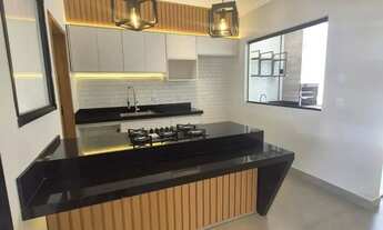 Imagem 7: Casa Térrea Moderna com 3 Dormitórios e Área Gourmet