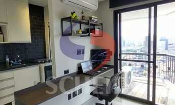 Imagem 3: Apartamento mobiliado à venda na Granja Julieta - 38m², 1 dormitório e 1 vaga