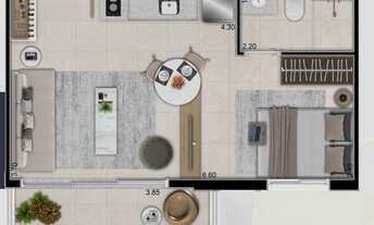 Imagem 2: STUDIO 4 MINUTOS DO METRÔ BRIGADEIRO