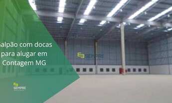 Imagem: Galpão com docas em Contagem MG