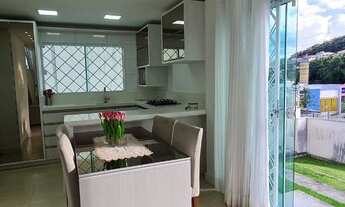 Imagem 2: Sobrado para venda possui 72 metros quadrados com 2 quartos em Forquilhas - São José - SC