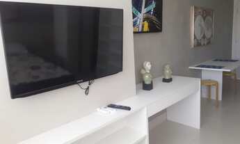 Imagem 6: Alugo Flat Mobiliado, com 30m², Sala cozinha,1 quarto, Lazer completo em Ilha do Leite - R