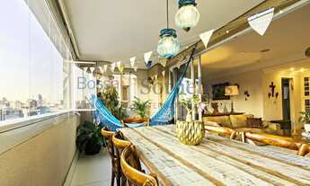 Imagem 5: Apartamento com varanda gourmet e vista