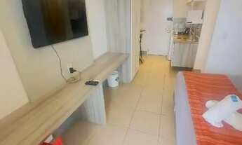 Imagem 5: Atlântica Imóveis tem excelente flat com 1 dormitório à venda, 28 m² - Imbetiba - Macaé/RJ