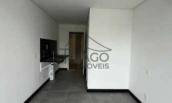 Imagem 4: Studio novo com sacada e mobiliado de 20m² para locação, localizado no bairro do Tatuapé