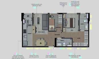 Imagem 7: Apt 62m² 2 dorm Sense Londrina - Vista Panorâmica