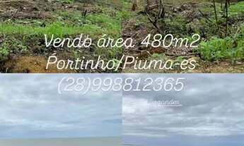 Imagem: Lote 480 metros quadrados, no Portinho-Piuma/ES
