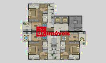 Imagem 6: Residencial Montfort 61m² 2 quartos sendo 1 suíte, cozinha, 1 vaga - Doutor Imóveis Belém