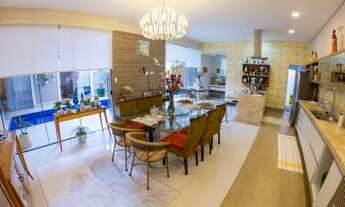 Imagem 5: Casa Térrea a Venda no Condomínio Aquarius IV Zona Oeste, 4 Suítes, 7 Garagens, Aceita Tro