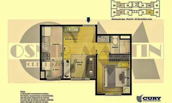 Imagem: Apartamento para venda com 45 metros quadrados