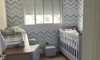 Imagem 4: Apartamento para venda possui 123 m2 com 3 quartos andar alto vista p/piscina