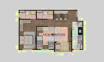 Imagem 7: Apartamento Garden com 2 dormitórios para alugar, 57 m² por R$ 5.039,00/mês - Lapa - São P