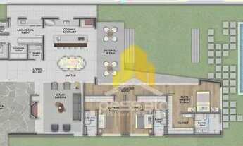 Imagem 3: Casa com 3 dormitórios à venda, 294 m² por R$ 2.960.000,00 - Prado Bairro - Cidade - Grava