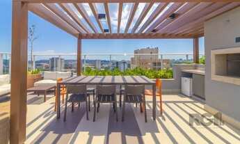 Imagem 2: Apartamento stúdio no Partenon com 27m² infra e vaga