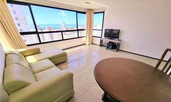 Imagem 4: Apt. mobiliado em Ponta Negra no Ed. Studio da Praia, 2 dorms c/ suíte, lazer completo