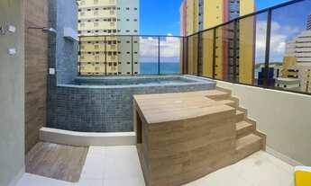 Imagem 4: Apartamento Cobertura Duplex Totalmente Mobiliada em Ponta Negra - Três Suítes - 185m²