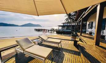 Imagem 3: Espetacular mansão pé na areia de 8 quartos, agua cristalina em Angra!