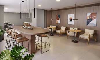 Imagem 5: Apartamento 3 Quartos , Suíte , Varanda e com vista Mar, andar alto ( Porto Maravilha