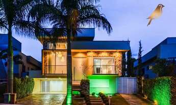 Imagem 2: Sobrado com 4 dormitórios à venda, 310 m² por R$ 3.100.000 - Condomínio do Lago - Goiânia