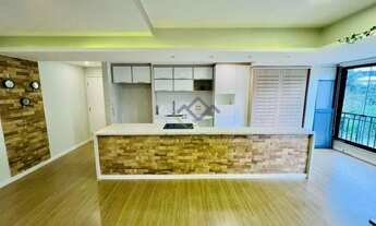 Imagem 3: Apartamento com 2 dormitórios para alugar, 81 m² por R$ 8.700,00/mês - Alphaville - Baruer