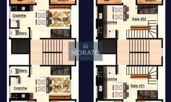 Imagem 6: Área Privativa 2 quartos, 1 vaga, à venda no Bairro Rio Branco/Piratininga