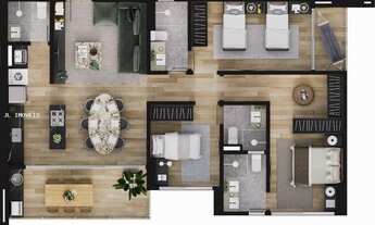 Imagem 5: Apartamento para Venda em Natal, Capim Macio, 3 dormitórios, 3 suítes, 2 banheiros, 2 vaga