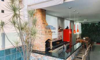 Imagem 3: Cobertura com 184m², 4 quartos, 3 vagas e lindo espaço goumert montado. À venda, no bairro