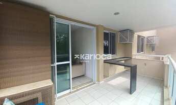 Imagem 3: Apartamento com 4 dormitórios para alugar, 107 m² por R$ 7.100,00/mês - Barra da Tijuca