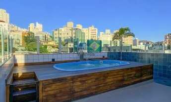 Imagem 2: Cobertura com 184m², 4 quartos, 3 vagas e lindo espaço goumert montado. À venda, no bairro