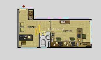 Imagem 2: Oportunidade Sala para Aluguel