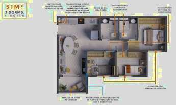 Imagem 6: Apartamento à venda em São Paulo, Jardim Caravelas, com 2 quartos, com 36 m², Connect João