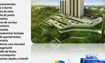 Imagem 4: Apartamento em construção 46 m² com 2 dorm.e lazer completo em Jardim Luciana - Franco da