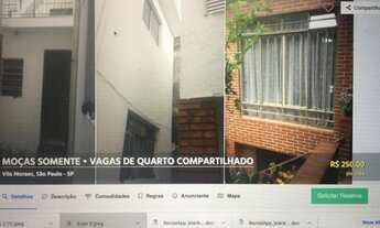 Imagem: Vaga p moças quarto metro Saude