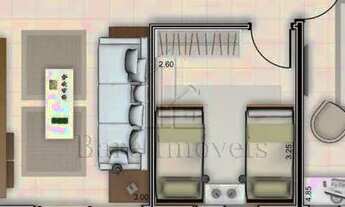Imagem 6: Apartamento 2 Quartos 1 Suíte no José Menino - Santos