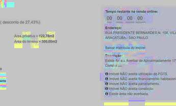 Imagem 3: Galpão à venda, 122 m² por R$ 330.193,50 - Vila São Paulo - Araçatuba/SP