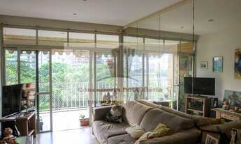 Imagem 4: Lagoa - Vista Espetacular da Lagoa Rodrigo de Freitas - 110m² - varandão com cortina de v