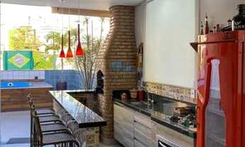 Imagem 7: Cobertura com 184m², 4 quartos, 3 vagas e lindo espaço goumert montado. À venda, no bairro