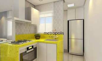 Imagem 3: Apartamento com 2 dormitórios à venda, 60 m² por R$ 369.000,01 - Vila Guarani - Santo Andr