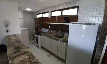 Imagem 4: Apartamento mobiliado, 02 quartos, varanda, área de lazer em Tambaú