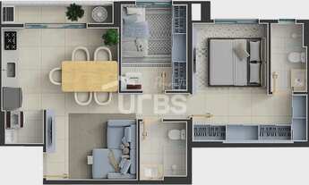 Imagem 3: Apartamento com 2 quartos sendo 1 suíte no setor bueno do lado vaca brava