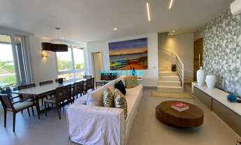 Imagem 2: VISTA ESPETACULAR, 4 SUÍTES, PISCINA E SAUNA PRIVATIVAS A 80MTS DA PRAIA EM JUQUEHY!