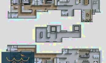 Imagem 3: Apartamento para Venda em Balneário Piçarras, CENTRO, 3 dormitórios, 3 suítes, 4 banheiros