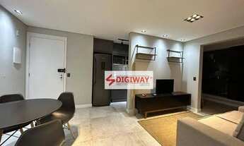 Imagem 2: Apartamento com 2 dormitórios, 61 m² - venda por R$ 620.000,00 ou aluguel por R$ 5.290,00